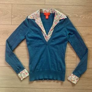 EUC! Barney's Co-op Merino Sweater Sz S (Tag M)